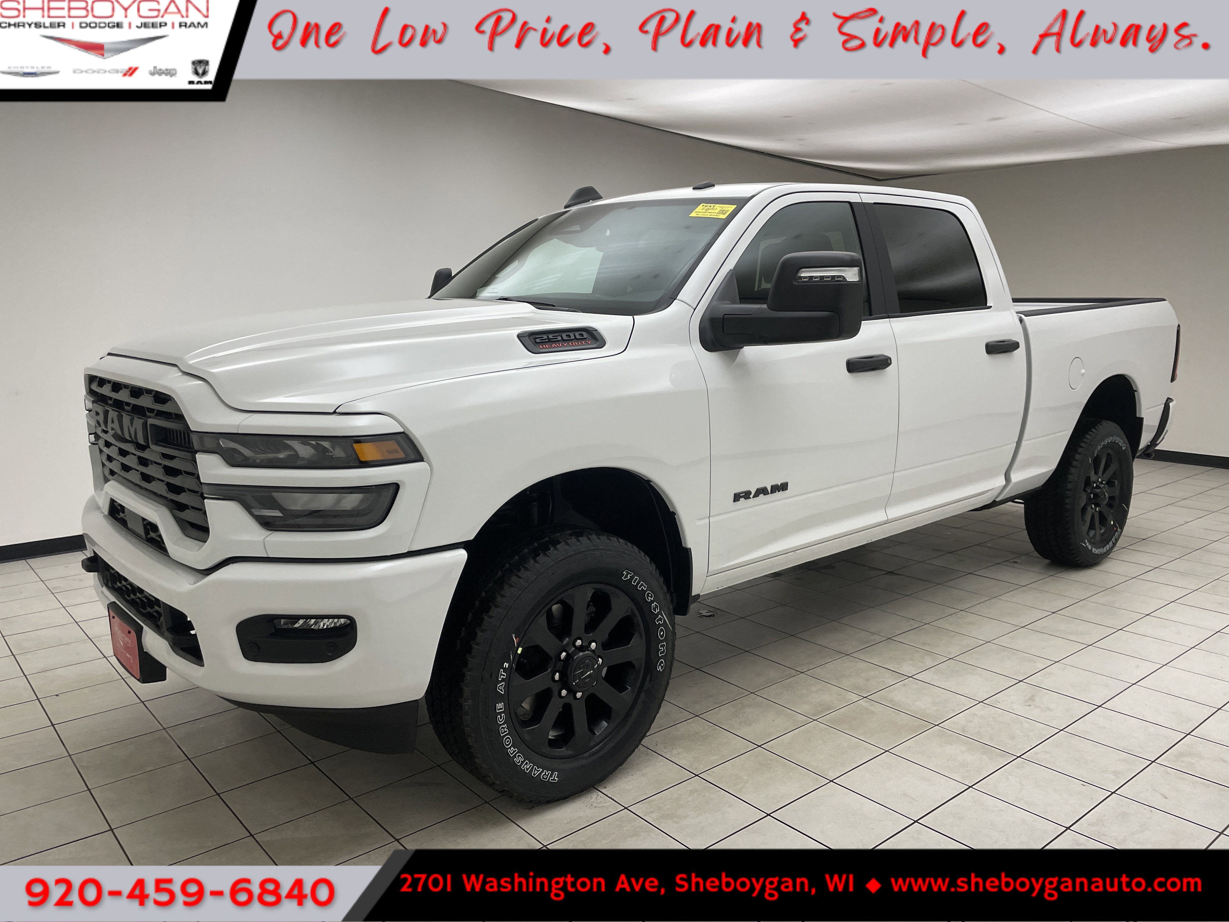 2026 RAM Ram 2500 RAM 2500 BIG HORN CREW CAB 4X4 6'4' BOX
