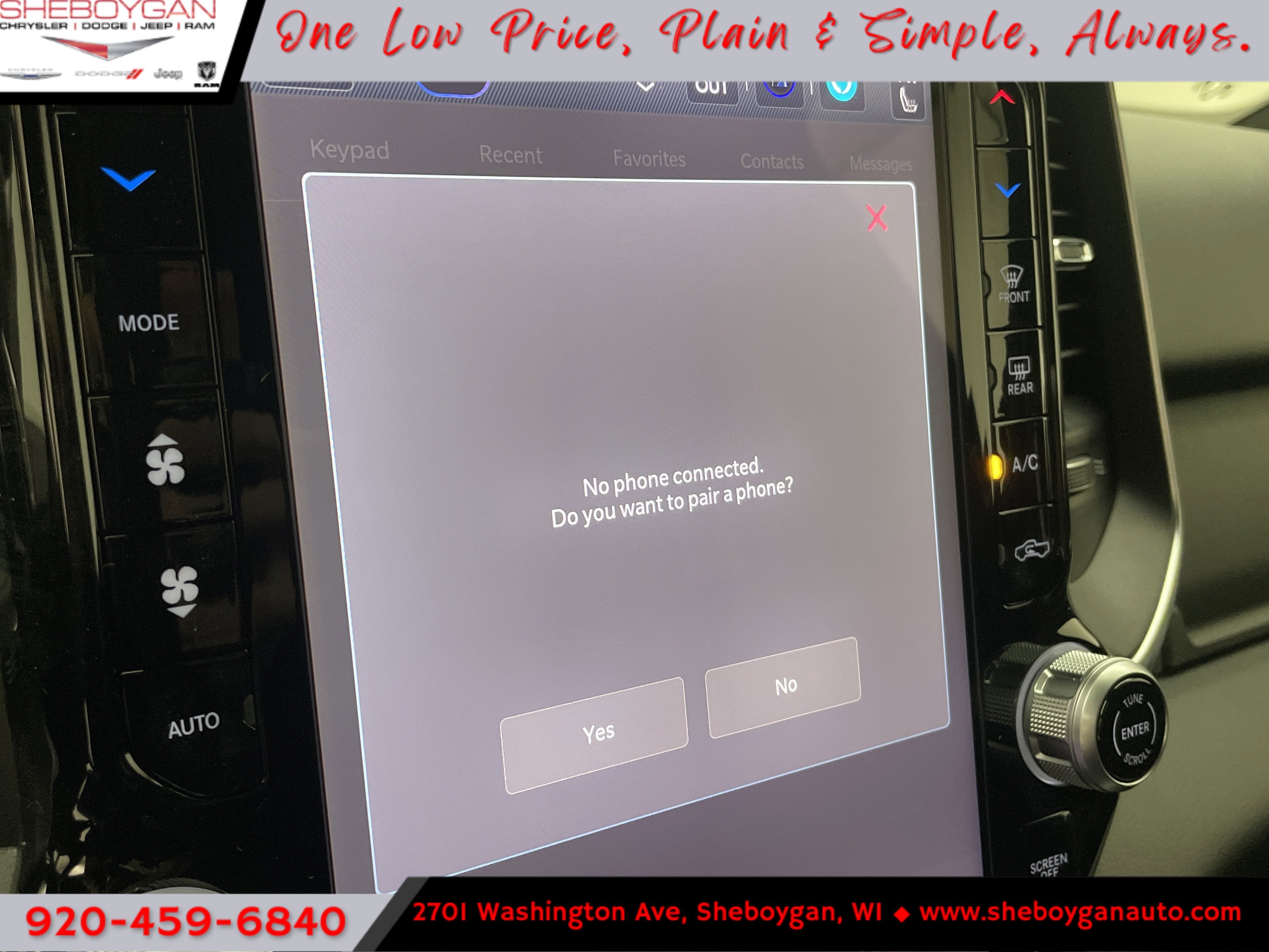 2026 RAM Ram 2500 RAM 2500 BIG HORN CREW CAB 4X4 6'4' BOX