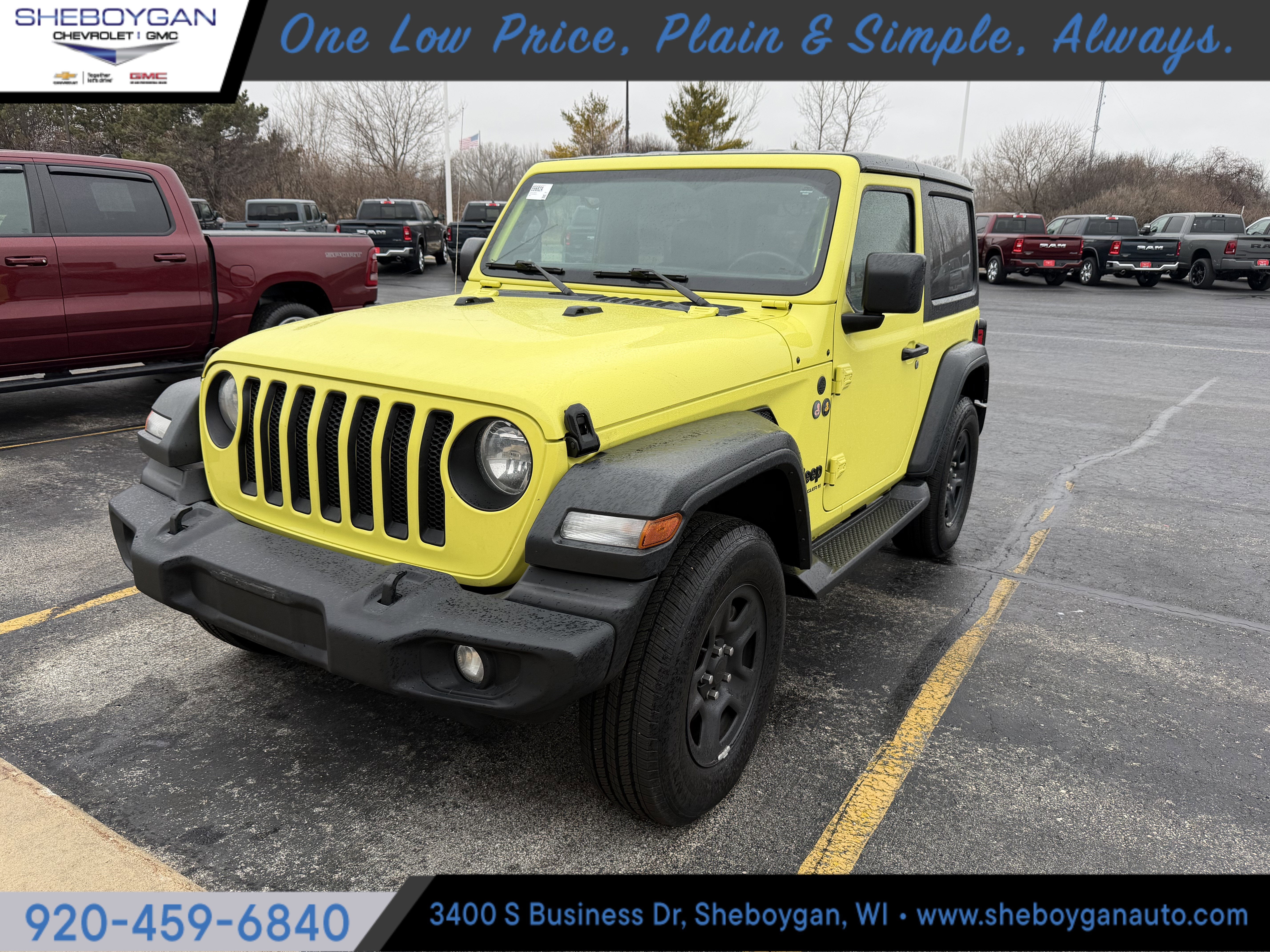 2023 Jeep Wrangler 2-Door Sport 4x4