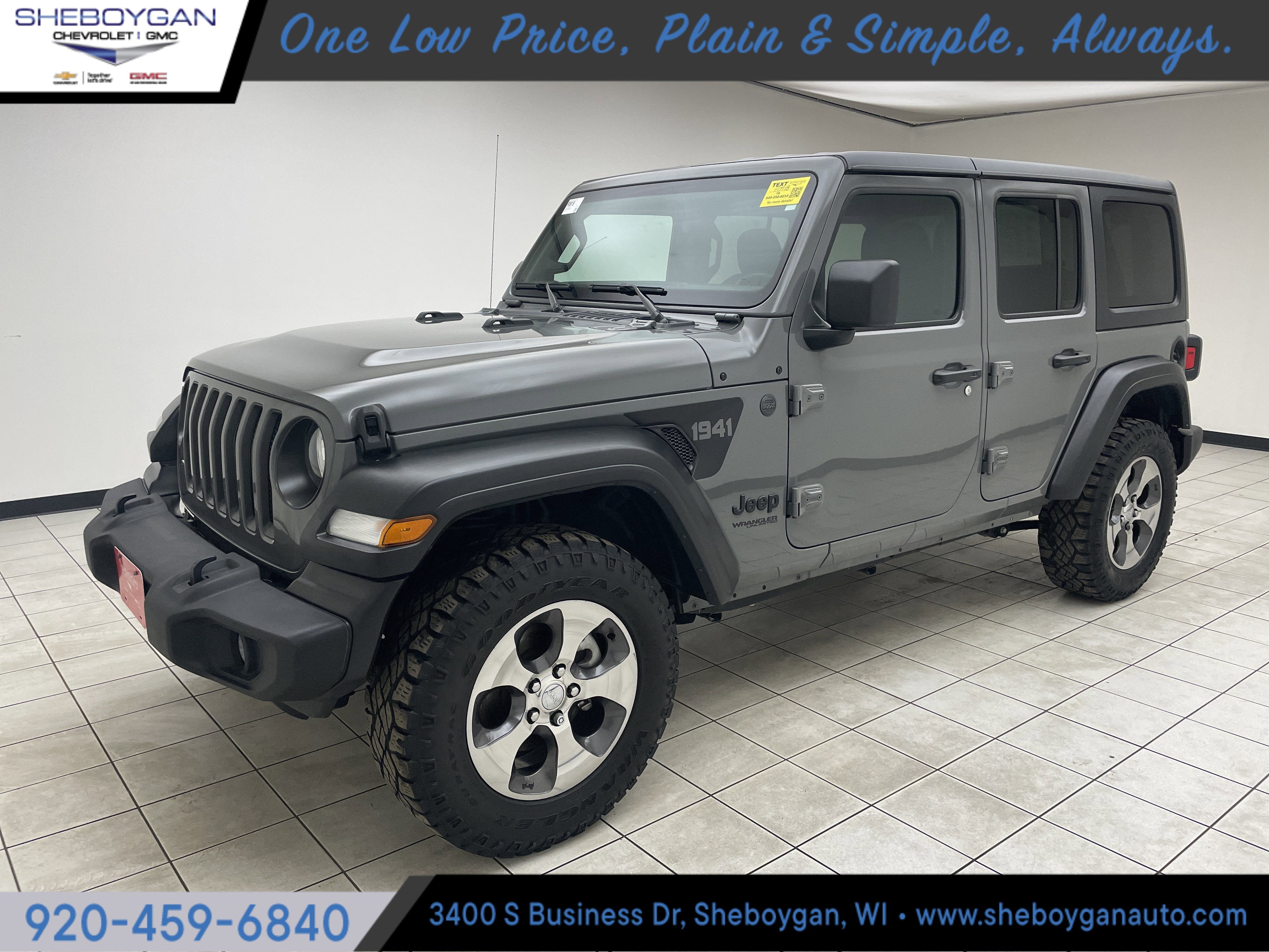 2022 Jeep Wrangler Unlimited Sport S 4x4