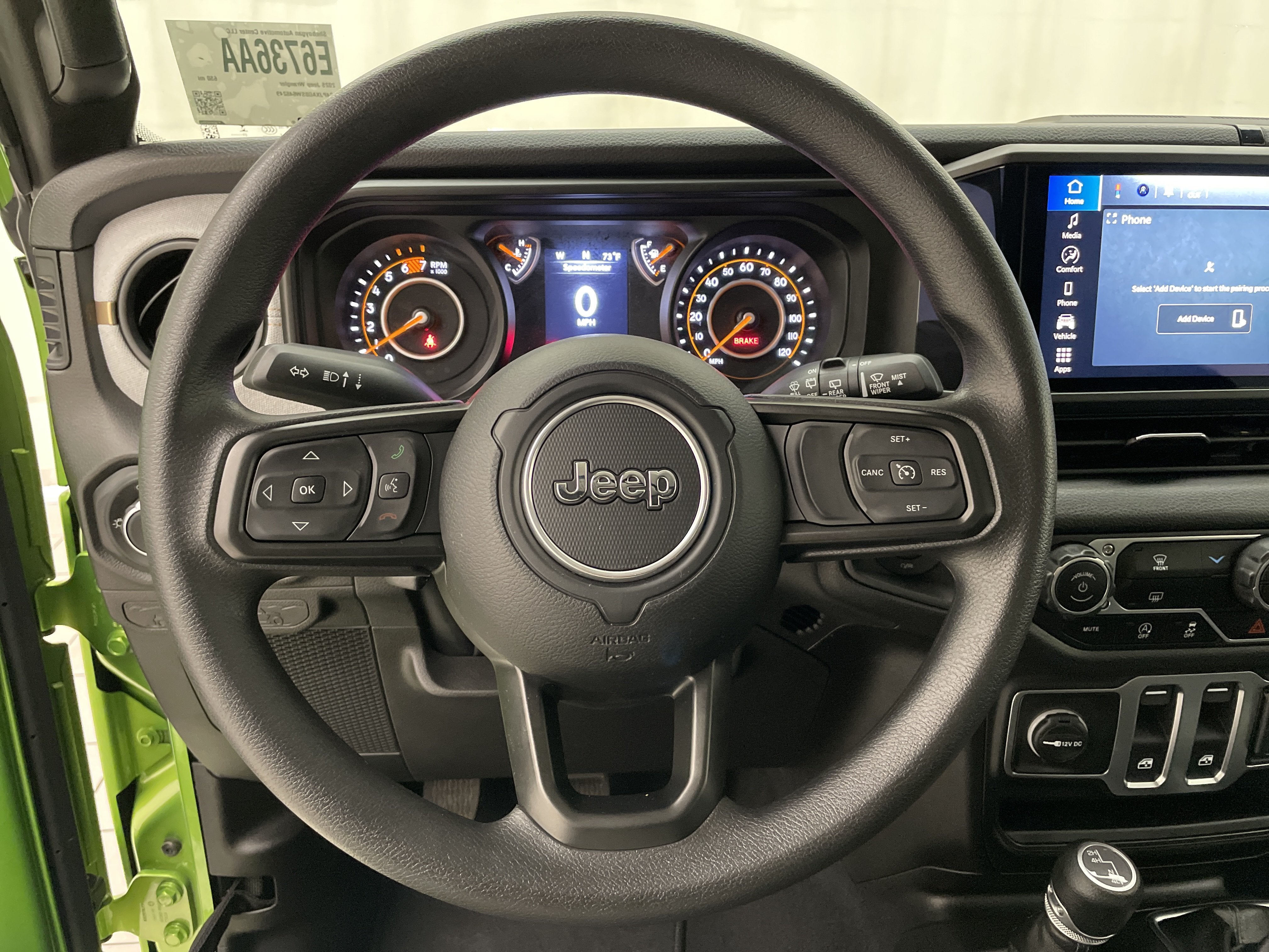 2025 Jeep Wrangler 2-Door Sport 4x4