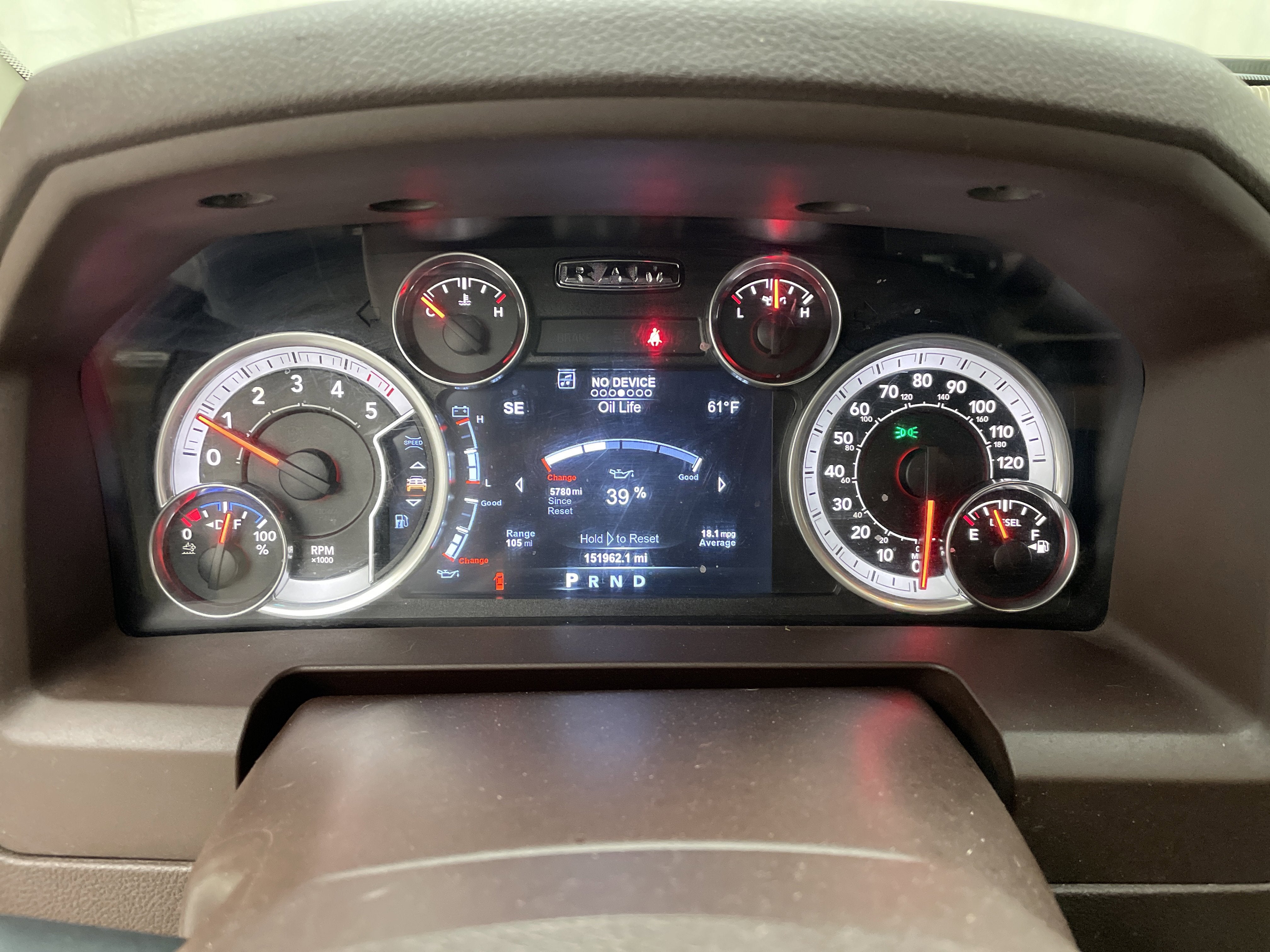 2015 RAM 1500 Outdoorsman