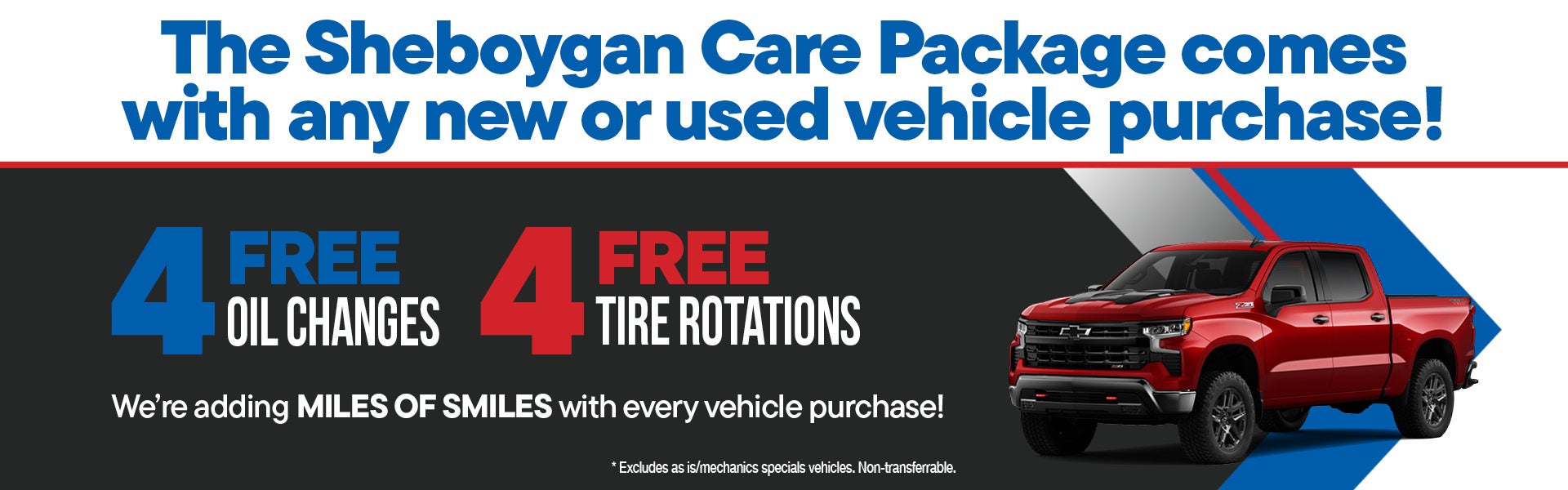 Oil Changes, Tire Rotations