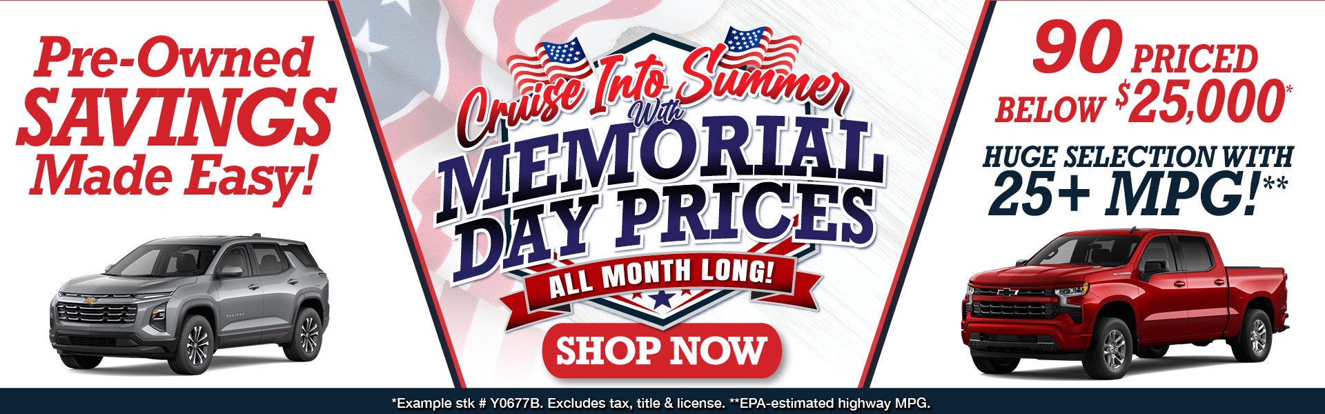 Pre-Owned Vehicles