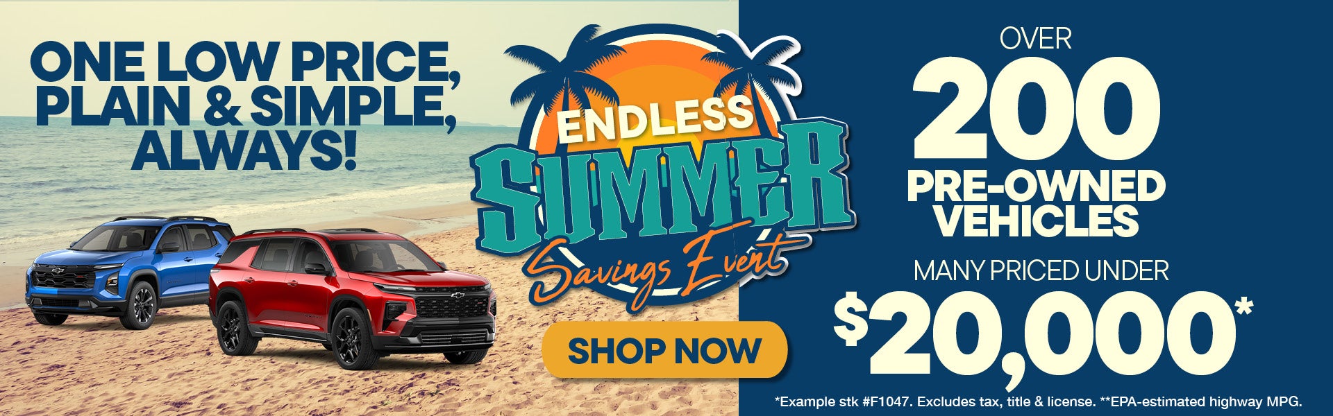 Pre-owned Specials
