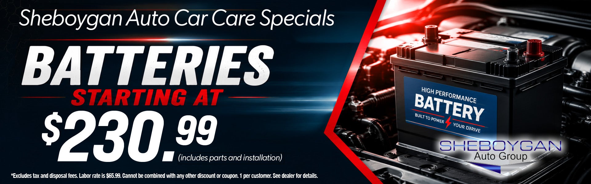 Service offer Battery